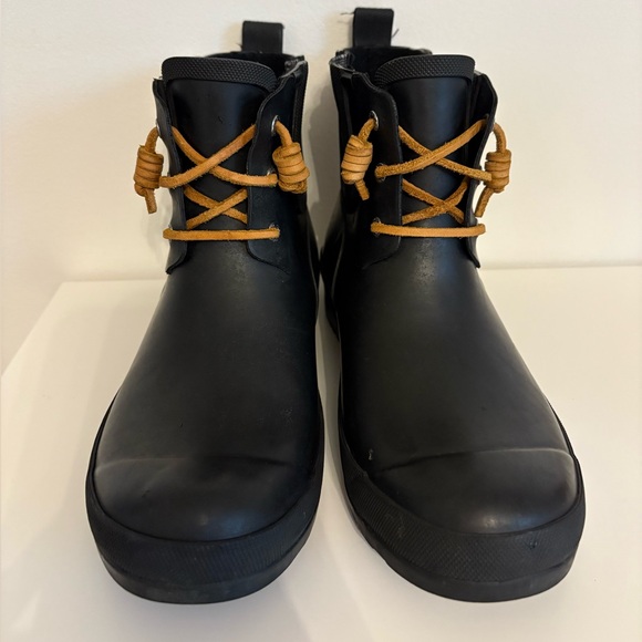 Sperry Walker Steam Waterproof Rain Boots, in Black, Size 8 - Picture 7 of 12